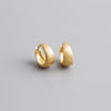Silver Simple Wide Huggies Gothic Hoop Earrings for Women European Unisex Piercing Rock Jewelry Ear Buckles - Image 7