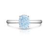 Oval Cut Colorful Zircon Adjustable Ring Silver Multicolor Birthstone Stackable Rings for Women Daily Jewelry - Image 13