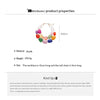 Bohemian Acrylic Multi-layer Choker Necklaces for Women Irregular Colorful Bead Necklace Exaggerated Party Wedding Accessories F - Image 6