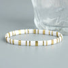 Adjustable Tila Bead Bracelet with Metal Chain and Multiple Color Patterns - Image 4