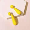 Korean Colorful Cute Hanging Drop Earrings For Women Arcylic Water drop Long Big Earring for Grils Party Dangle - Image 12