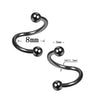 2pc/set Steel Spiral Twisted Lip Ring Nose Rings 16 Gauge Ear Cartilage Helix Piercing Body Accessories Jewelry Gift - Image 6