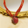 Multilayer Beads Chain Crystal Gem Stone Pendant Necklaces Boho Statement Jewelry - Image 42