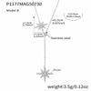 Delicate Shiny Zircon Star Pendant Choker Adjustable Length Chain Stainless Steel Necklaces Women Wedding Banquet Jewelry - Image 7