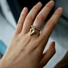 Vintage Personality Geometric Shape Simple Love Heart Rings for Women Unique Design Adjustable Open Mouth Rings Jewelry Gifts - Image 27