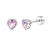 Butterfly and Heart Stud Piercing Earrings in Multiple Motifs - Image 12