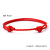 Handmade Christmas String Bracelet Unisex Adjustable Thin Rope Braslet Friendship Jewelry Casual Versatile Accessories - Image 4