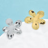 Stainless Steel Flower Brooches For Women Unisex 2-color Lovely Little Flower Party Office Brooch Pins Gifts - Image 3