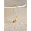 Delicate Star Double Side Pendant Necklace Golden Stainless Steel Temperament Stylish Jewelry Pvd Plated - Image 3