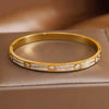 Crystal Star Stainless Steel Bangles for Women Jewelry Bracelets Party Accessories - Image 20