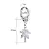 ZS 1 PC Hip Hop Sword Hoop Earring Men Jewelry Dangle Earrings Stainless Steel Round Ear Hoop Cone Chain Punk Jewelry Gift Women - Image 7