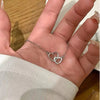 Love Heart Pendant Necklace in Silver-Tone - Image 27