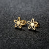 Bohemia Cute Flower Earrings for Women Golden Color Stainless Steel Earrings Daisy Wedding Jewelry Gifts - Image 7