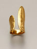 1 Simple Gold Couple Ring Retro Punk Irregular Geometry for a Birthday Party Gift - Image 7
