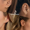 3Pair/Set Small Huggie Hoop Earrings Unisex Round Circle Stainless Steel Earrings Cartilage Ear Piercing Jewelry De Aro - Image 3