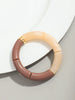 Chunky Acrylic Tube Bead Bangle with Multicolor Options - Image 26