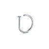 Fake Nose Ring Hoop No Piercing for Nose Lip and Ear 20G - Image 7
