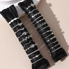 23Pcs Vintage Crystal Star Moon Rings Set For Women Geometric Hollow Ring Wedding Party Jewelry Accessories - Image 5