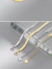 Modian 925 Sterling Silver Shining Snake Chokers Necklace Splice Trendy Stackable Chain For Women Fine Jewelry Gifts 36+5.5CM