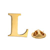 Quality Brass Initial A to Z 26 Letters Pin English Symbol Design Men's Suit Collar Lapel Brooch Pin - Image 11