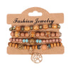 Bohemian Beaded Bracelet Set with Colorful Strand Styles - Image 13