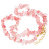 Blue Stone Choker Necklace Irregular Gravel Aquamarines Crystal Quartz Chip Beads Necklace For Women Jewelry - Image 7