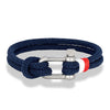 Nautical Bracelets for Men Double Strand Surfer Rope Bracelet Stainless Steel Anchor Shackle Handmade Ideal Gift for Son - Image 7