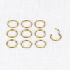5Pcs/lot Stainless Steel Nose Ring Body Clip Hoop for Women Men Cartilage Piercing Segment Nose Hoop Septum Clicker Lip Ear Ring - Image 14