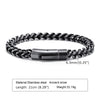 6.3mm Vintage Bracelets for Men, Double Layer Cuban Chain, Franco Foxtail Chain Bracelet, Retro Srainless Steel Wristband - Image 5