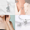 Silver Charms Sika Deer Elk Leopard Lion Monkey Beads Fit Charm Bracelet Making Pendants Gift - Image 5