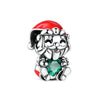 Silver Charm Christmas Santa Claus Reindeer Snowman Winter Bead Pendant Fit Bracelet Bangle Jewelry - Image 14