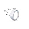 1PC Minimalist Signet Rings Women Men Stainless Steel Wide Rectangle Geometric Rings Wedding Jewelry Gift - Image 4