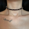 Red Brown Vintage Irregular Metal Circle Leather Necklace Choker Gothic Sweet Cool Retro Leather Collar Choker Jewelry Y2K - Image 7