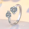 Silver Ring Sparkle Zircon for Women Rings Wedding Jewelry Accessories Party Gift - Image 4