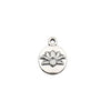 10/22-Piece Antique Silvery Lotus Charms Pendant Set for Handmade Jewelry Crafting (Necklaces/Bracelets/Earrings) - Image 14