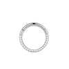 1pcs 6/8/10/12mm Steel Zircon Hoop Earrings for Women Cartilage Small Helix Piercing Tragus Piercing Jewelry - Image 10
