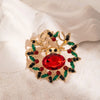 Christmas diamond pin elk sleigh boots brooch Shirts Accessories Metal Badge Jewelry Gift For Friends Merry Chrismas - Image 7