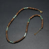 Vintage Bohemian Summer Jewelry Ethnic Style Jewelry Brown Coconut Shell Wood Beads Stone Necklace Men's Jewelry - Image 17