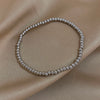Stainless Steel Bead Stretch Bracelet 3mm or 4mm in Gold-Tone Silver-Tone or Mixed - Image 10