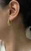 Ball-Detail Stud Earrings with Multiple Color and Finish Options - Image 6
