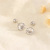 Korean Silver Needle Tragus Piercing Helix Studs Earrings for Women 2Pcs Butterfly Heart Ear Piercing Body Jewelry - Image 20