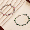 Leaf Branch Bracelet with Cubic Zirconia Details in Gold-Tone or Silver-Tone - Image 21