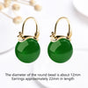 Retro Green Jade Ginkgo Leaf Style Pearl Drop Earring Chinese Ancient Style Hook Earrings For Women Gift - Image 20