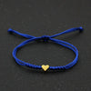 Tiny Heart Charm Bracelets for Women Girls Simple Blue Black Red Rope Chain Braided Bracelet Woven Jewelry Gifts Her - Image 11