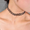 Vintage Elastic Braided Fish Thread Choker Gothic Black Choker 1pc Necklace for Punk Girl Women Gift - Image 7