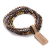 4 mm Faceted Bead Bracelet in Multiple Color and Length Options - Image 12