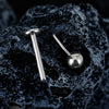 18G/16G Titanium Ball Threadless Push Pin Labret Stud Earring Nose Tragus Cartilage Conch Helix Piercing - Image 5