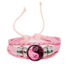 12 Zodiac Signs Yin Yang Bracelets Constellation Glass Cabochon Pink Leather Bangle Women Girls Birthday Gifts - Image 8