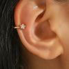 1 Pc Vivilady Autumn/Winter Christmas Snowflake Zircon Clip Earring for Women Jewelry Minimalist Accessories - Image 16