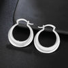 sales 3cm silver Moon hoop Earrings for Women Beautiful Creativity Crescent Gift Engagement Jewelry - Image 3